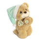 Aurora Inspirational Precious Moments Charlie Prayer Bear Stuffed Animal - Cherished Memories - Enduring Comfort - Brown 10 Inch