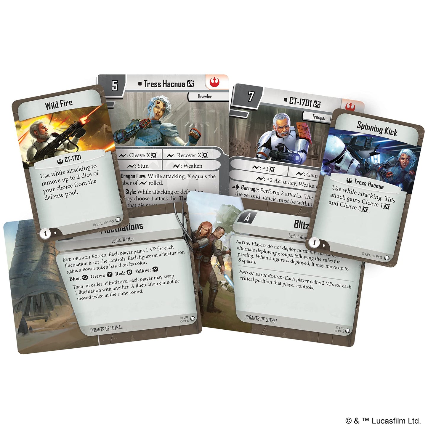 Asmodee Star Wars Imperial Assault Tyrants of Lothal Expansion - Sci-Fi Miniatures Game for 1-5 Players, Ages 14+, Campaign Expansion