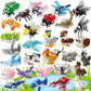 TENYEAH 30 Pack Party Favors Building Set for Kids  Mini Animals Building Block Toy  Classroom Prizes Goodie Bags Stuffer  Easter Gifts Birthday for Boy Girls Age