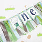 Golf 1st Birthday High Chair Banner - Hole In One Cake Smash Decorations, Boy First Birthday, Golf Party One Banner
