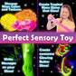 Original Stationery Tropical Glow In The Dark Slime Kit To Make Neon Crunchy Slime, Floam, Jelly Cube And Rainbow Slime, Fun Slime Kit For Girls 10-12