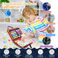 Toddler Busy Board Montessori Toys: For Toddlers 1-3 Year Old Educational Activity Book Sensory Board Travel Toy Ages 2-4 3-5 Le