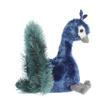 Aurora® Adorable Flopsie™ Perry™ Stuffed Animal - Playful Ease - Timeless Companions - Blue 12 Inches