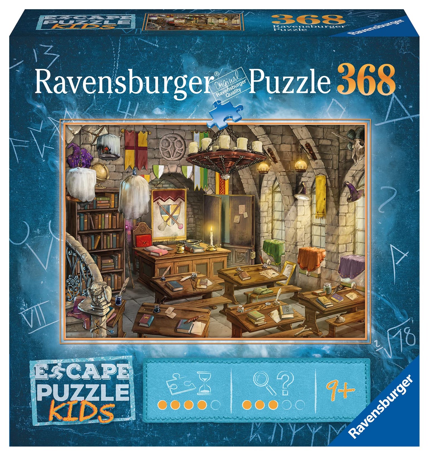 Ravensburger Wizard School Escape Jigsaw Puzzle - 70x50 cm, Cardboard, Multicolor, Ideal Gift for Kids 9+