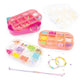 Make It Real: Beads 2-Go! DIY Jewelry Set - 1381pc, Bento Style Travel Case, 1370 Beads, Design & Create Personalized Jewelry, G