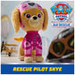 Paw Patrol Skye Plush Toy - 12-Inch Premium Stuffed Animal with Removable Backpack, Multicolor, for Kids Ages 3 and Up