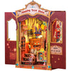 Fsolis Book Nook Kits, Diy Miniature House Room Kit For Adults Activity Puzzle Booknooks Bookshelf Alley Decor Gifts For Women Teenagers (Amazing Toys Store)