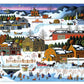 Buffalo Games 1000 Piece Jigsaw Puzzle - Charles Wysocki Hickory Haven Canal - Large Multicolor - Finished Size 26.75 x 19.75