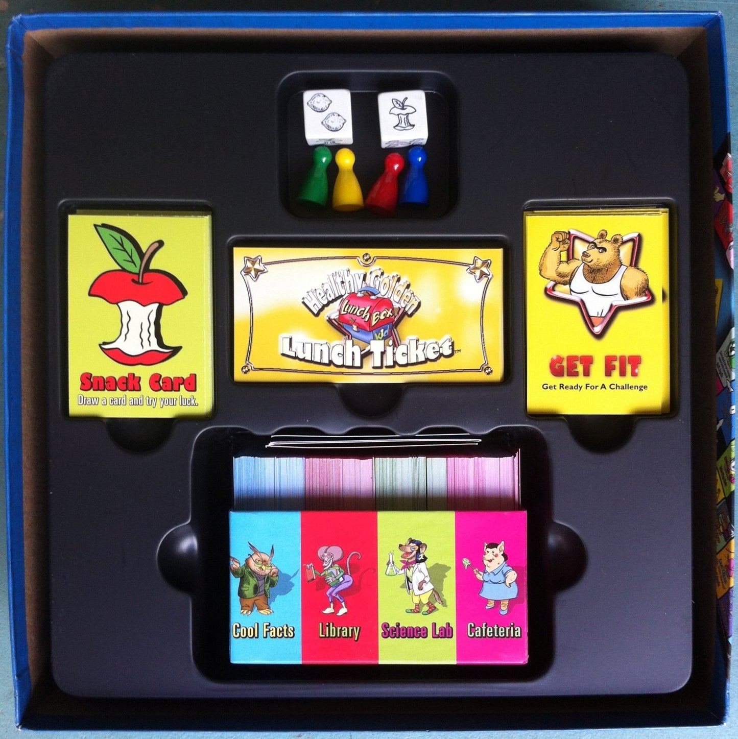 Lunchbox Kids Health & Fitness Educational Activity Board Game.