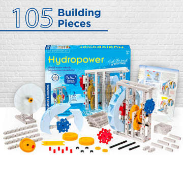 Thames & Kosmos Hydropower Science Kit | 12 Stem Experiments | Learn About Alternative & Renewable Energy, Environmental Science | Parents' Choice Recommended Award Winner