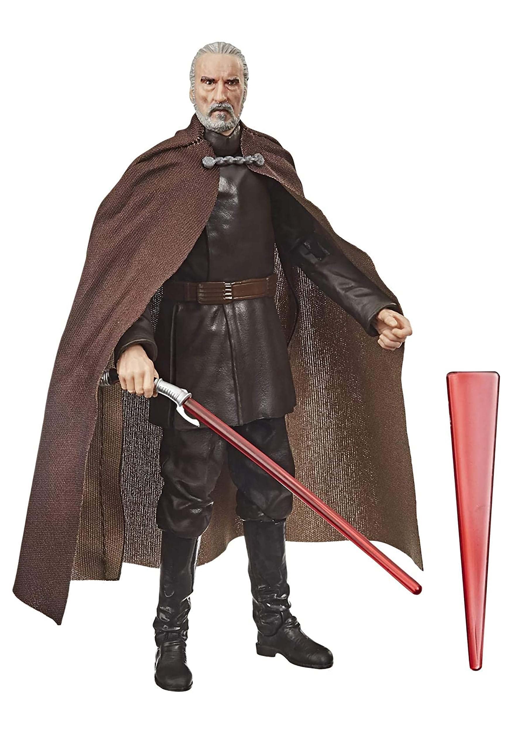 Star Wars The Black Seriescount Dooku Toy 6' Scale Attack Of The Clones Collectible Figure