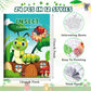 Benlouis 24 Mini Coloring Books Bulk For Kids Mermaid Dino Sea Animal Birthday Party Favors Stuffers Bags For Ages 2-4-6-8-12 Cl