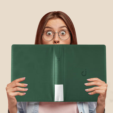 D DACCKIT Toploader Binder  Holds 288 Top Loaders - 9-Pocket Top Loader Binder for 3 x 4 Rigid Card Holders for Trading Cards or Sports Cards  Model A - Blackish Green