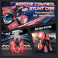 Innofans Remote Control Car for Boys, 360 Rotating 4WD Stunt RC Cars with Cute Cool LED Lights, 2.4GHz Rechargeable Car Toys Bir