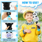 Aooess Bubble Machine For Kids Ages 4-8 Years Old: Light Up Bubble Wand Bubble Machine For Parties Outside Toys For Toddlers 3-5
