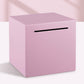 Adults Safe Piggy Bank Made Of Stainless Steel,Can Only Save The Piggy Bank That Cannot Be Taken Out (Pink, 4.72In)