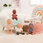 Miniland Doll 12 5/8'' Caucasian Girl (Polybag) - Made In Spain, Anatomically Correct, Quality, Inclusion