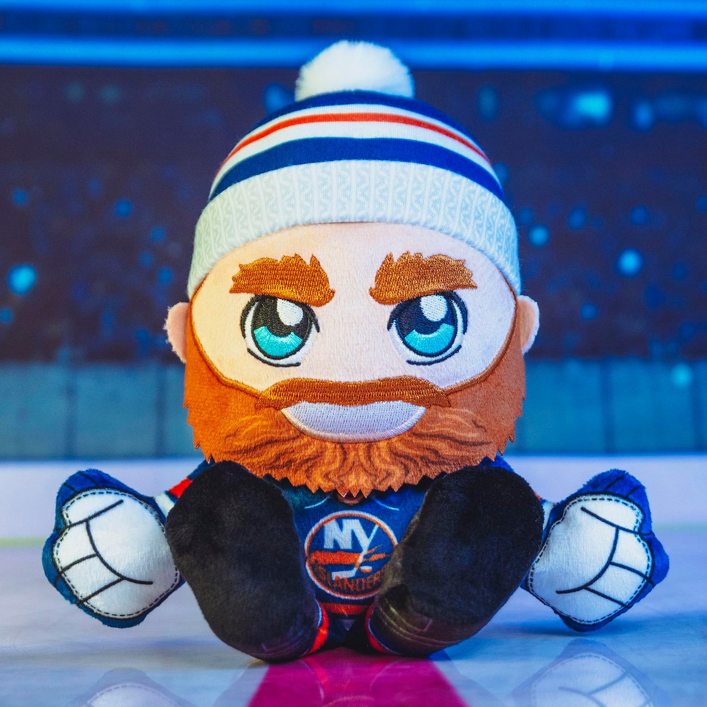 Bleacher Creatures New York Islanders Nyisles 8'' NHL Kuricha Mascot Sitting Plush - Soft Chibi Inspired Mascot