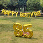 Shuntai 85Th Birthday Party Decorations For Men Women 85 Number Balloons Gold Jumbo Number 85 Foil Mylar Balloons With Happy Bir