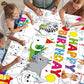 Naozinebi Safari Animals Party Coloring Poster For Kids Giant Coloring Poster Large Jungle Animals Coloring Tablecloth Jumbo Col