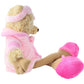 Making Believe Plush Stuffed Animal 10' Pink Day Spa Teddy Bear