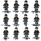 Toysvill SWAT Military Police Building Block Set for Kids | SUV + Soldiers Minifigures (12 PCS) with  and Accessories Gift