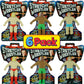 Ja-Ru Super Stretchy Wrestlers (6 Toys) Classic Retro Squishy Action Figure For Kids, Boys Toys. Strong Man Stretch & Pull Stress Relief Fidget Toy. Party Favors. 4307-6S