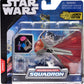 Star Wars Micro Galaxy Squadron Light protective covering Class ASAJJ VENTRESSS GINIVEX Starfighter - 3-Inch Vehicle with 1-Inch Asajj Ventress Micro Figure