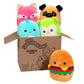 Squishmallows 5' Mystery Box Plush 5 Pack-New 2024 Styles-Official Kellytoy-Soft & Squishy Mini Stuffed Animal Toy- Gift For Kids, Girls & Boys