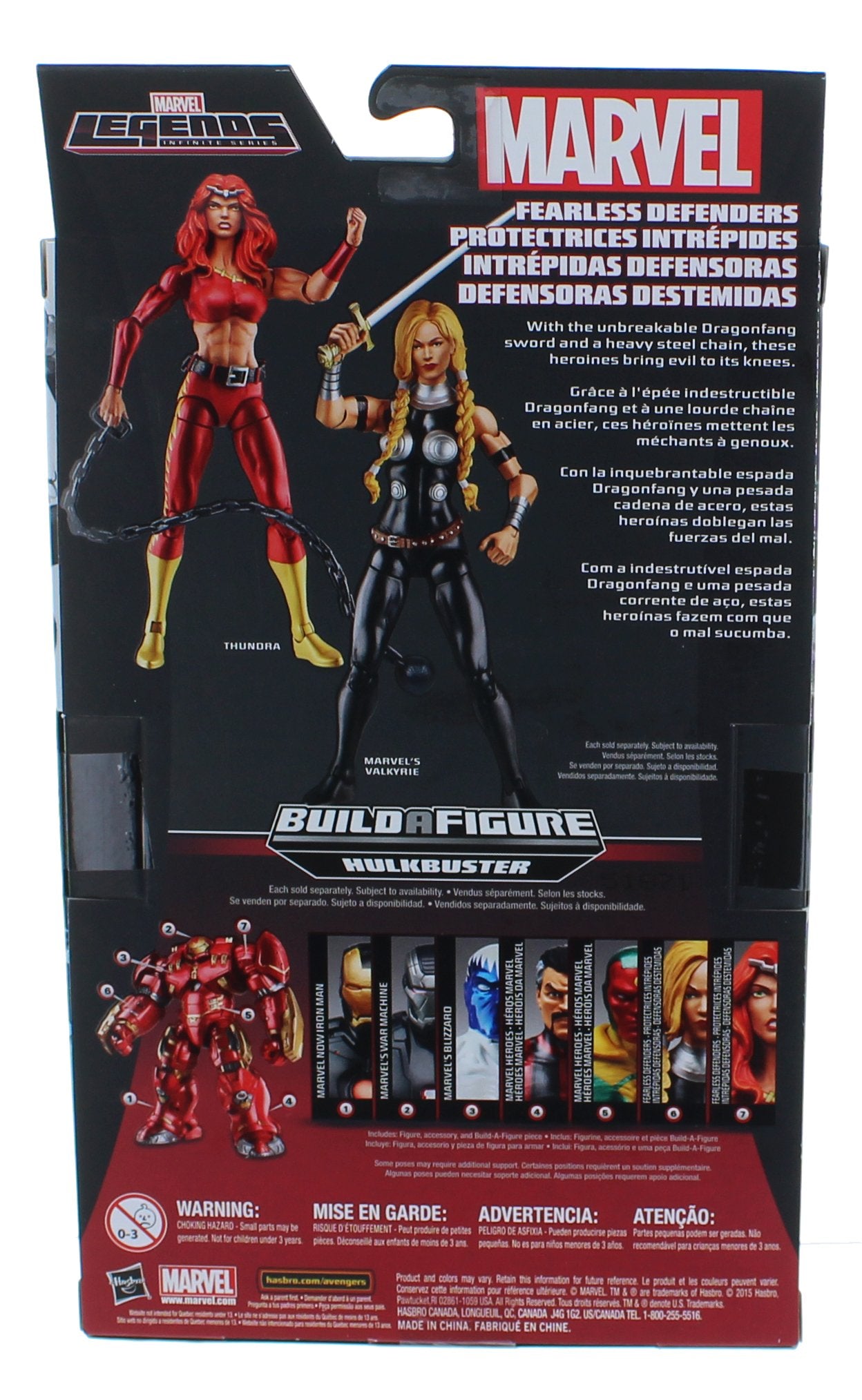 Marvel Legends Infinite Series Fearless Defenders Valkyrie
