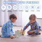 LEADER JOY Montessori Wooden Tools Kit Toddler Educational Construction Kids Toys Sets Play Box Preschool Play Tool Wooden Const