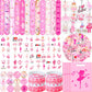 122 PCS Ballerina Party Favors Dancing Theme Birthday Supplies Decorations with Ballerina Goodie Bags, Ballerina Stickers, Balle