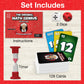 Island Genius JOiFuli Math Genius Card Game - Educational Addition, Subtraction, Multiplication, Division - Ages 6+, Red Black