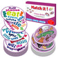 Edulok Memory Card Game, Kids Sight Word Piles Card Games, Animal Table Match Game For Toddlers, Indoor Recess Family Games, Pre