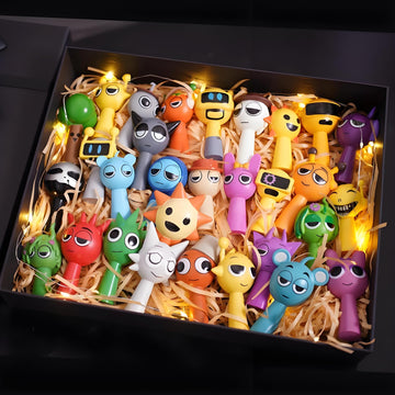 Yoveccy Sprunki Figures 24Pcs - Colorful Mystery Animal Action Figurines Set For Kids, Perfect For Christmas Birthday Party Favo