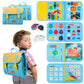 Busy Board Montessori Toys For 1 2 3 4 Year Old Boy Birthday Gift, Preschool Educational Activities Busy Book For Learning Fine