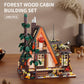 Tgl Tycole Wood Cabin Building Blocks Set With Led Lights,1800 Pcs Wooden Forest House Building Toys,Stem Treehouse Construction