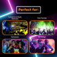 Glow Fever Glow In The Dark Sticks - 50 Ct 6' Glow Sticks Bulk Party Pack With End Caps & Lanyards - Glow Party Favors For Concert, Festival, & Wedding Neon Light Sticks By Party Dragon, Multi