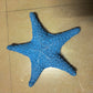 VVGIFTS Blue Ocean Beach Decoration Starfish Resin Wall Hanging Decoration (SkyBlue)