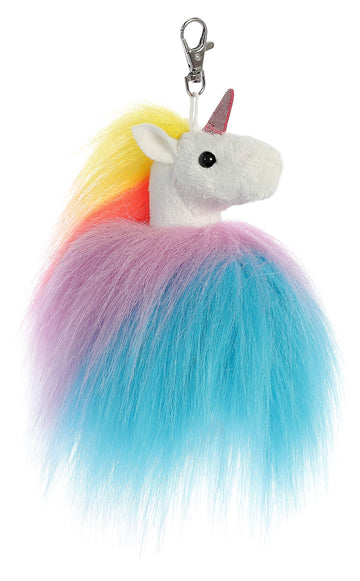 Aurora - Sparkle Tales - 5' Twirly Unicorn Keyclip