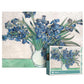 Antelope - 1000 Piece Puzzle For Adults, Irises, By Vincent Van Gogh, 1890 - Officially Licensed, Jigsaw Puzzles 1000 Pieces, High Resolution, Matte Finish, No Dust