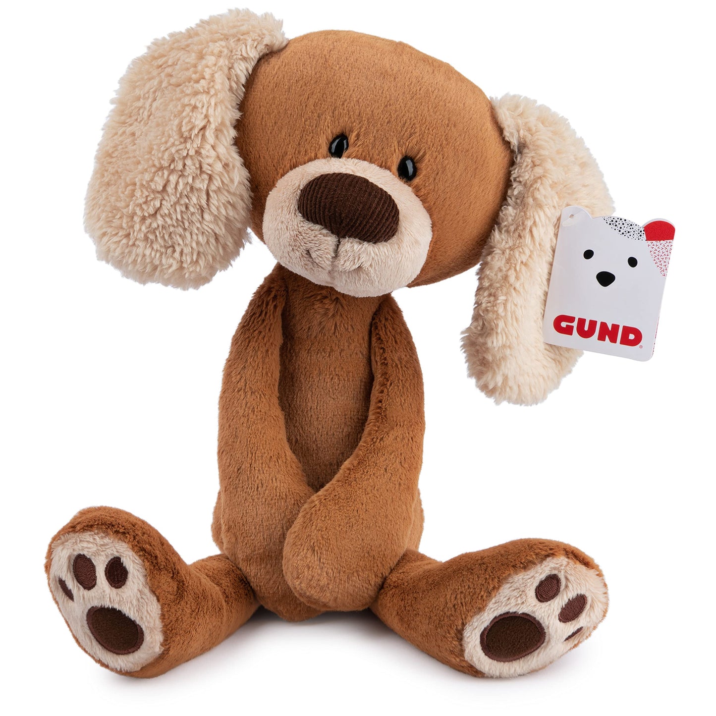 Gund Masi Puppy Dog Polyester Plush Plastic Pellets Stuffed Animal Take Along Friends Plushie Toy With Poly Bag For Children Age