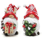 Hodao Christmas Resin Gnomes Handmade Christmas Resin Gnomes Holiday Present, Winter Table Christmas Tree Christmas Decorations