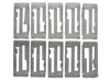 Apex RC Products Servo Extension Safety Connector Clips - 10 Pack 2920