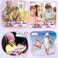 Montessori Busy Board For 1-2 Year Old Girl Gift,Musical Toys For Toddlers 1-3 Year,Educational Fine Motor Baby Toys For 12 18 M