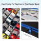 KISLANE Toy Car Storage Case for 48 Cars, Black Polyester, Model KL20010