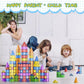 Colelulu 102Pcs Diamond Magnetic Tiles Kids Toys, Stem Magnet Toys For Toddlers, Magnetic Building Blocks For Age 3-5 4-8 8-12,