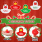 Junkin Mini Christmas Rubber Ducks 1.57 Inch Small Rubber Ducks In Bulk X-Mas Rubber Ducks For Christmas Birthday Party Favors D