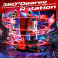 Deerc Spider Rc Car Transform Robot, 2.4Ghz Remote Control Spider Cars For Kids, 1:18 Scale Robot Toy Car W/One-Key Transformati