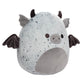 Squishmallows 10-Inch Gio The Gargoyle Plush Toy - Gray Cotton Stuffed Animal - Collectible Soft & Squishy Gift for Kids